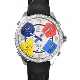 ヴィレッジヴァンガード 時計 偽物 1400 | ジェイコブ&コー クォーツステンレス ダイヤモンド アラビア タイプ 新品メンズ  コピー 時計