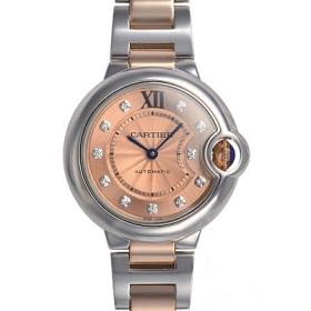 ロレックス 時計 1番安い | カルティエ バロンブルー 新品３３mm WE902053 コピー 時計