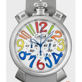 スーパー コピー グラハム 時計 通販安全 - ガガミラノ新作 マニュアーレ　クロノ　48mm 5050.1-3 コピー 時計