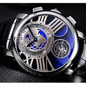 ロレックス 時計 一番安い 、 新作カルティエ ロトンドカルティエW1556222 アース＆ムーン ウォッ コピー 時計