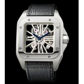 スーパーコピー 時計 ロレックス デイトナ / カルティエ サントス-デュモン スケルトン W2020018 コピー 時計