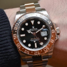 スーパー コピー ウブロ 時計 北海道 | 「日本グレート7」ROLEX GMTマスターII 126711CHNR 新品