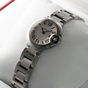 ブランド カルティエ バロンブルー レディース スティール W69010Z4 コピー 時計