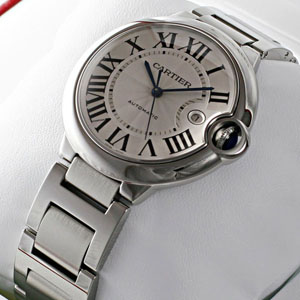 ロレックス 時計 イメージ 、 ブランド カルティエ バロンブルーメンズ スティール W69012Z4 コピー 時計