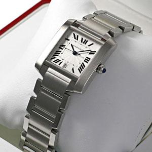 偽ロレックス 、 ブランド カルティエ タンクフランセーズ W51002Q3 コピー 時計