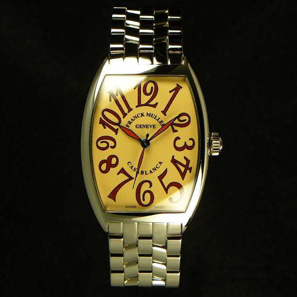 時計 コピー 違い 32型 / フランクミュラー カサブランカ サハラ サーモンピンク 6850SAHA コピー 時計