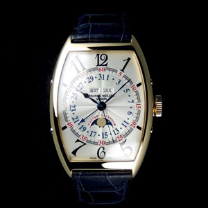 ガガミラノ 時計 コピー日本 - フランクミュラー カレンダー ムーンフェイズ 6850MCL 3N White コピー 時計
