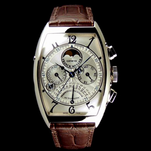 ロレックス スカイドゥエラー スーパーコピー ヴィトン - フランクミュラー レトログラード パーペチュアルカレンダー 6850QPE OG White コピー 時計