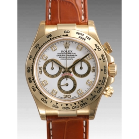 ロレックス人気 デイトナ 革ベルト116518G コピー 時計