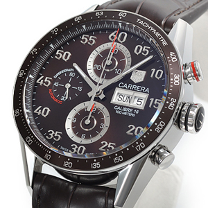ガガミラノ偽物 時計 スイス製 、 人気 タグ·ホイヤー カレラタキメーター クロノデイデイト CV2A12.FC6236 コピー 時計