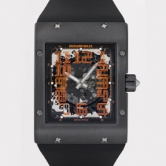 リシャールミル オートマティック エクストラ フラット アメリカオレンジ RM016 コピー 時計