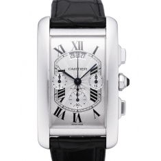 カルティエ タンクアメリカン クロノグラフ XL W2609456 新品スーパーコピー腕時計