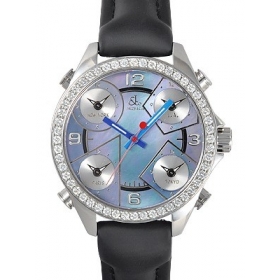 ジェイコブ&コー 5タイムゾーン ステンレス ダイヤモンド タイプ 新品レディース コピー 時計