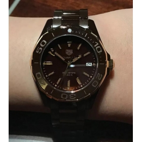 タグホイヤースーパーコピー腕時計 アクアレーサー レディ セラミック WAY1323.BH0521