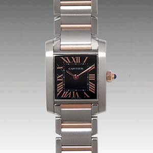 人気 カルティエ ブランド レディース タンクフランセーズ　SM W5010001 コピー 時計