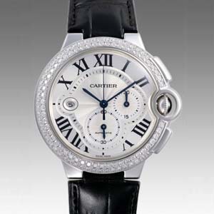 人気 カルティエ ブランド バロンブルークロノ WE902002 コピー 時計