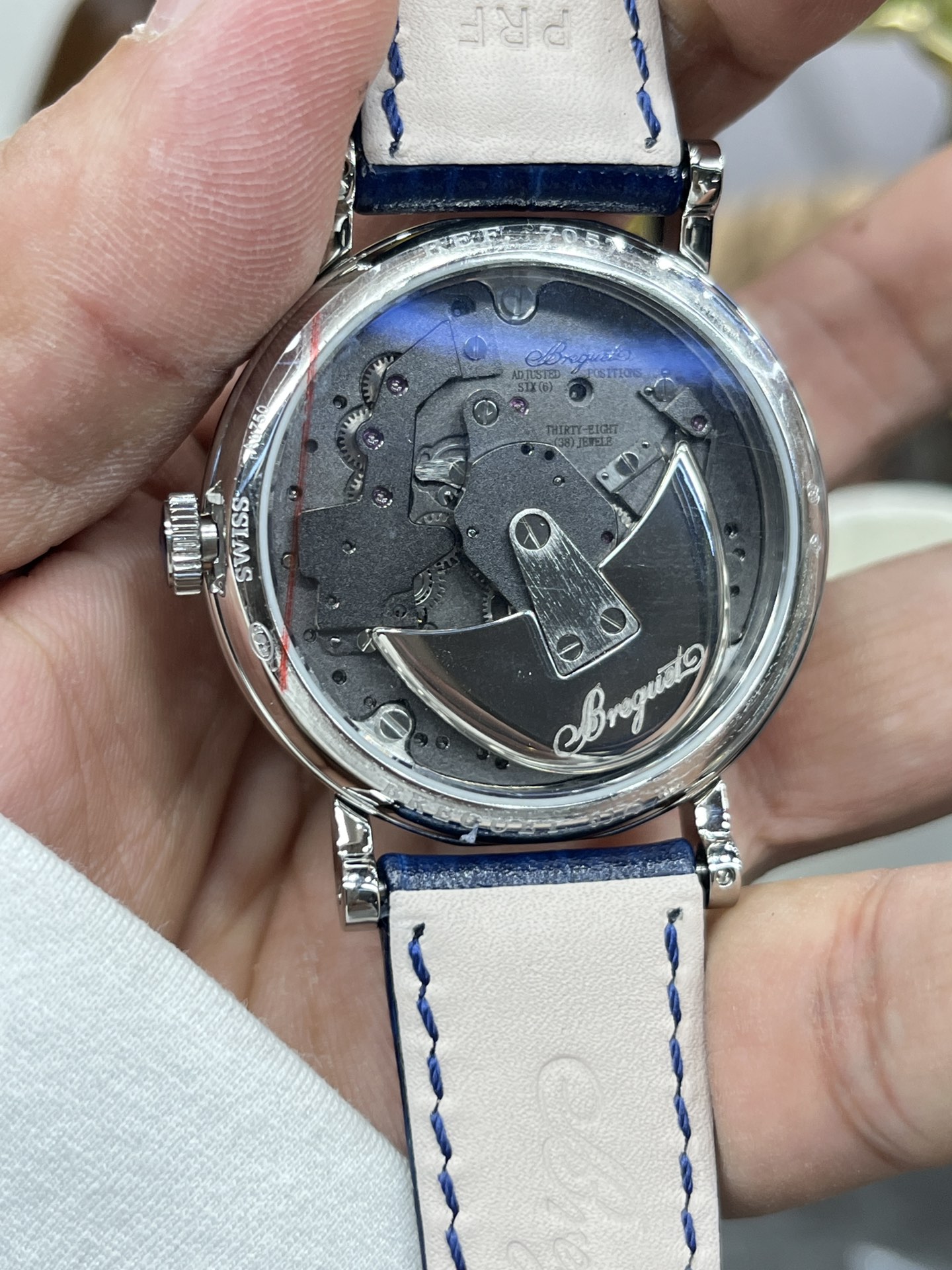 ブレゲ腕時計スーパーコピートラディション40mm【全自動逆跳秒針】 7057BR/G9/9W6-1