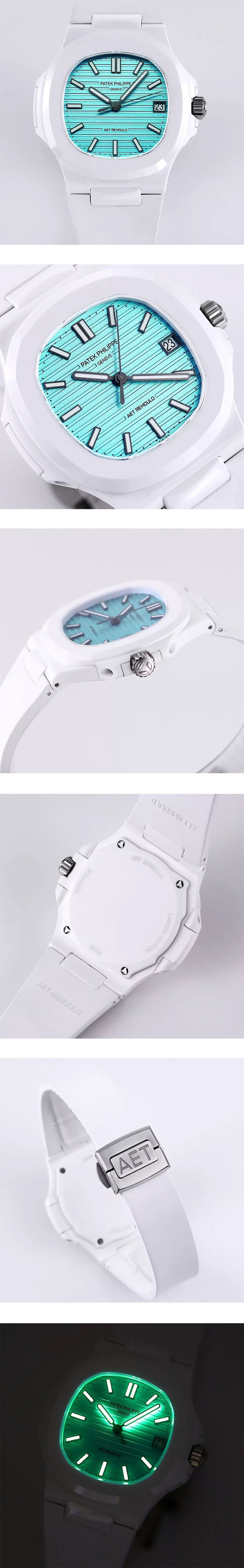 優雅な魅力パテックフィリップコピー5711/1A-018 ノーチラス ティファニーブルー 40mm