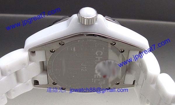 偽物CHANELシャネル時計 スーパーコピーJ12 ホワイトセラミック38 H2430