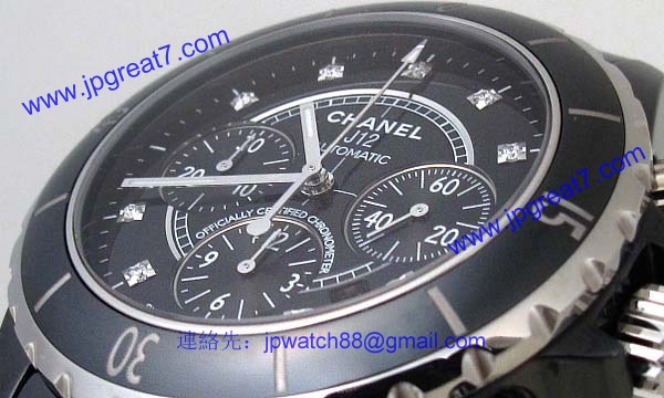 偽物CHANELシャネル時計 セラミック J12 クロノ H2419