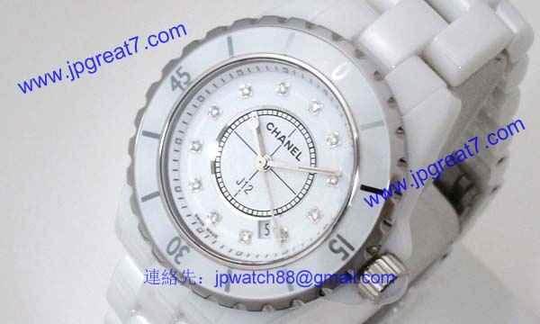 偽物CHANELシャネル時計 ホワイトセラミック J12 33 H1628