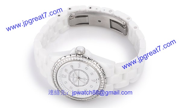 シャネル時計 CHANEL偽物 スーパーコピー J12 33 セラミック 宝石 ダイヤモンド タイプ レディース H3110