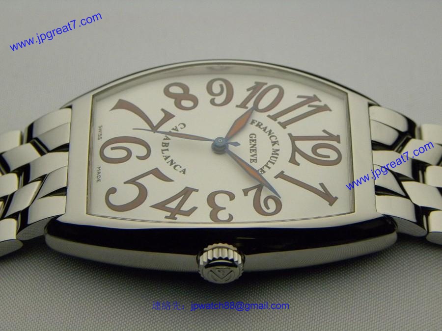 腕時計 コピー FRANCK MULLER フランクミュラー カサブランカサハラホワイト 6850SAHA