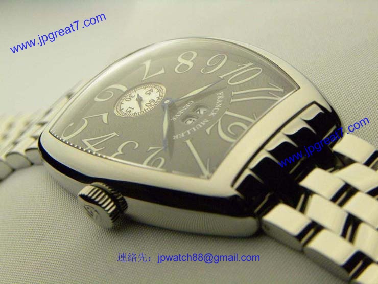 FRANCK MULLER フランクミュラー 偽物時計 トノウカーベックス グランギシェ グレイ 6850S6GG