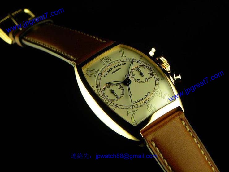 FRANCK MULLER フランクミュラー 時計 偽物 カサブランカ クロノグラフ 5850C