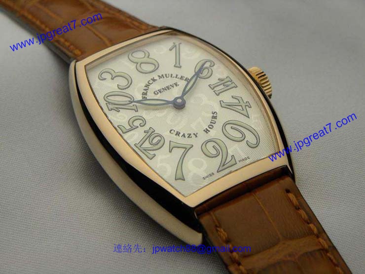 FRANCK MULLER フランクミュラー 時計 偽物 クレイジーアワーズ 5850CH 5N White