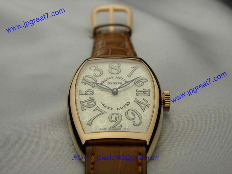 FRANCK MULLER フランクミュラー 時計 偽物 クレイジーアワーズ 5850CH 5N White