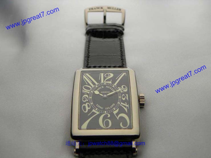 FRANCK MULLER フランクミュラー 時計 偽物 ロングアイランド ブラック 1000SC