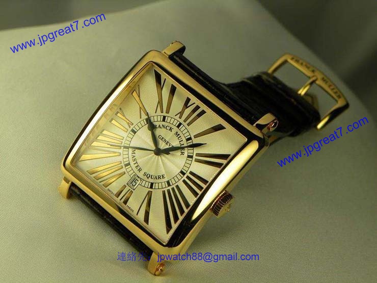 腕時計 コピー FRANCK MULLER フランクミュラー 激安 マスタースクエア キング レリーフ 6000KSCDTRELR