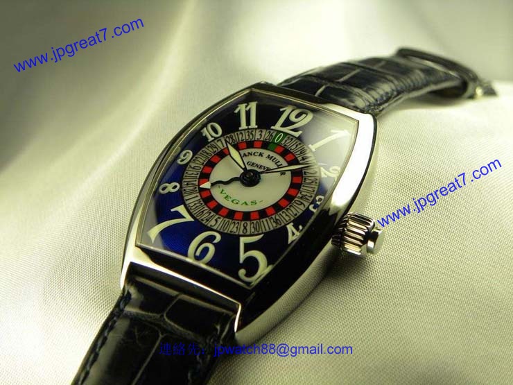 FRANCK MULLER フランクミュラー スーパーコピー時計 ヴェガス ブルーダイヤル 5850VEGAS