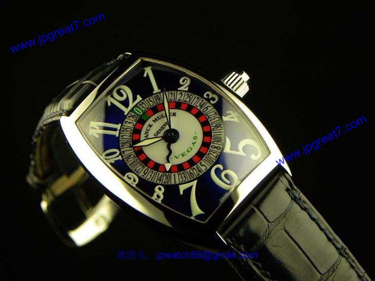 FRANCK MULLER フランクミュラー スーパーコピー時計 ヴェガス ブルーダイヤル 5850VEGAS