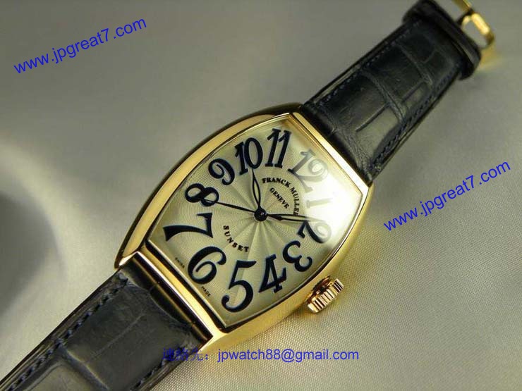 腕時計 コピー FRANCK MULLER フランクミュラー トノウカーベックス サンセット 5850SCSUN_3N