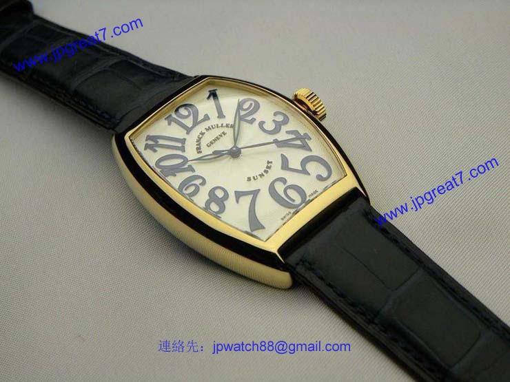 腕時計 コピー FRANCK MULLER フランクミュラー トノウカーベックス サンセット 5850SCSUN_3N