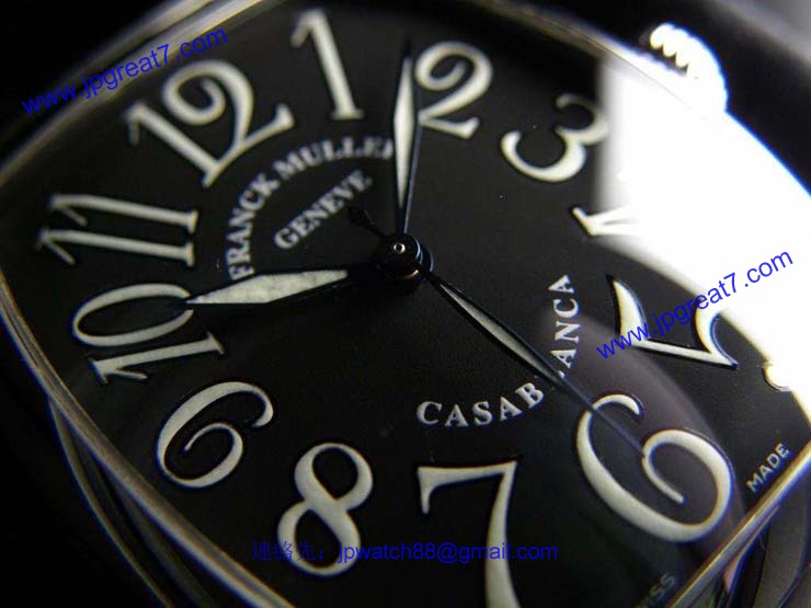 FRANCK MULLER フランクミュラー スーパーコピー時計 カサブランカ ブラック 2852CASA