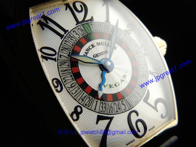 フランク・ミュラー コピー 時計 トノウカーベックス ヴェガス 5850VEGAS 3N White