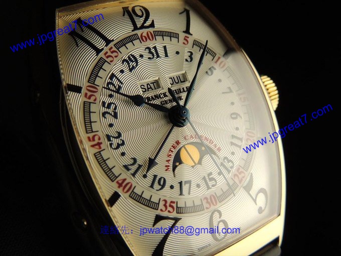 フランク・ミュラー コピー 時計 マスターカレンダー ムーンフェイズ 6850MCL 3N White