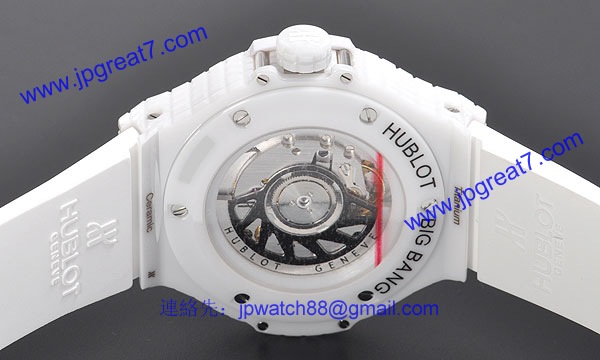 (HUBLOT)ウブロ ブランドコピー ビッグバン ホワイトキャビア ホワイトセラミック 346.HX.2800.RW