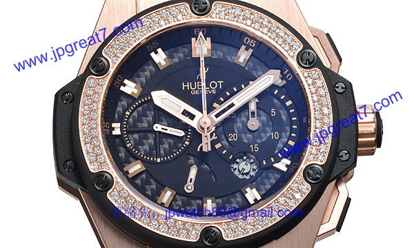 (HUBLOT)ウブロ ブランドコピー キングパワー パワーリザーブ キングゴールド ダイヤモンド 709.OX.1780.RX.1104