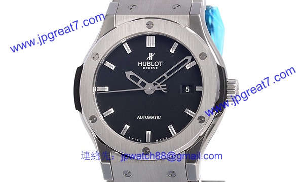 (HUBLOT)ウブロコピー腕時計 クラシックフュージョン チタニウム 542.NX.1170.NX