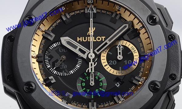 (HUBLOT)ウブロコピー キングパワー ウサイン ボルト限定品 703.CI.1129.NR.USB12