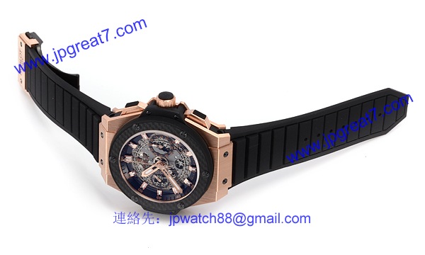 (HUBLOT)ウブロ コピー時計 キングパワー ウニコ キングゴールドカーボン 701.OQ.0180.RX