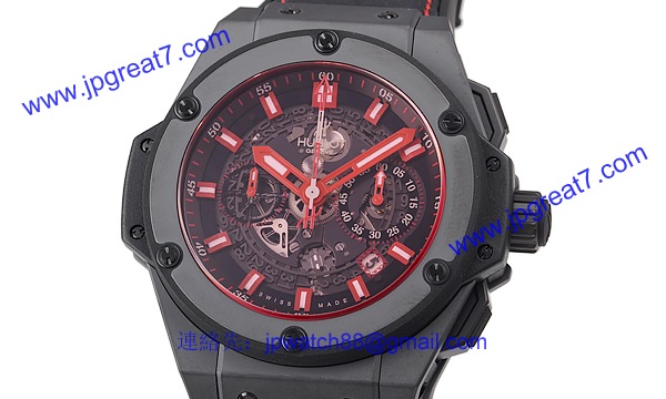 (HUBLOT)ウブロ コピー時計 キングパワー ウニコ レッドマジック 701.CI.1123.GR