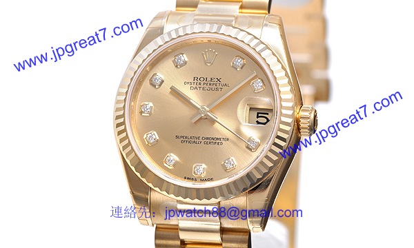 ロレックス(ROLEX) 時計 デイトジャスト 178278G