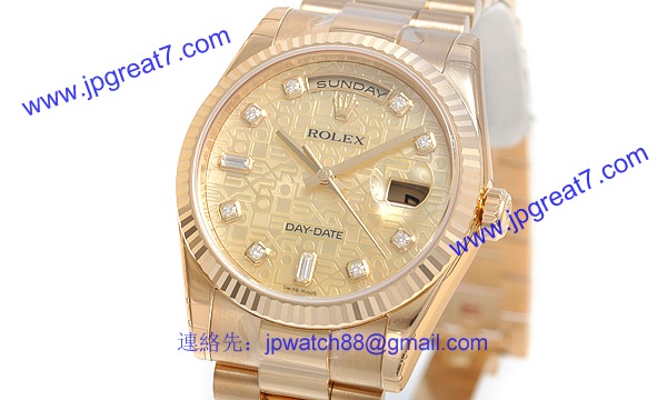 ロレックス(ROLEX) 時計 デイデイト 118238NCA