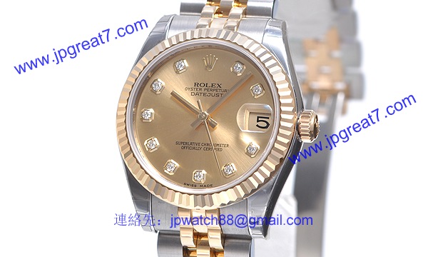 ロレックス(ROLEX) 時計 デイトジャスト 178273G