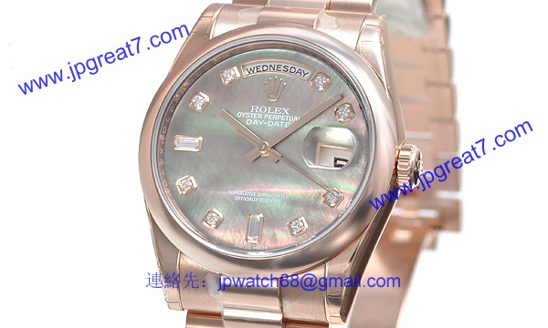 ロレックス(ROLEX) 時計 デイデイト 118205NG